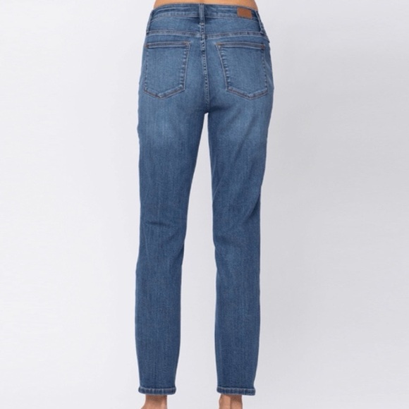 Judy Blue High Waist Boyfriend Jeans Size 13/31 NWT - Picture 3 of 8